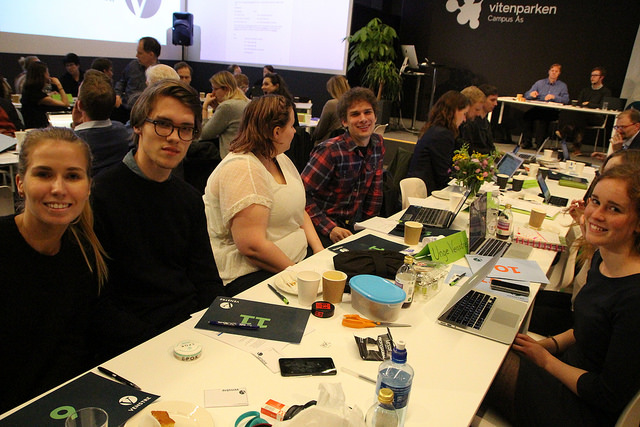 Unge Venstres delegasjon på årsmøtet til Akershus Venstre 2016