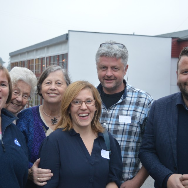 Frå venstre Irene Kaspersen, Kristine Foss, Mariane Sønju Hagestad, Sara Sægrov Ruud, Ole Morten Vegusdal og Petter Toldnæs