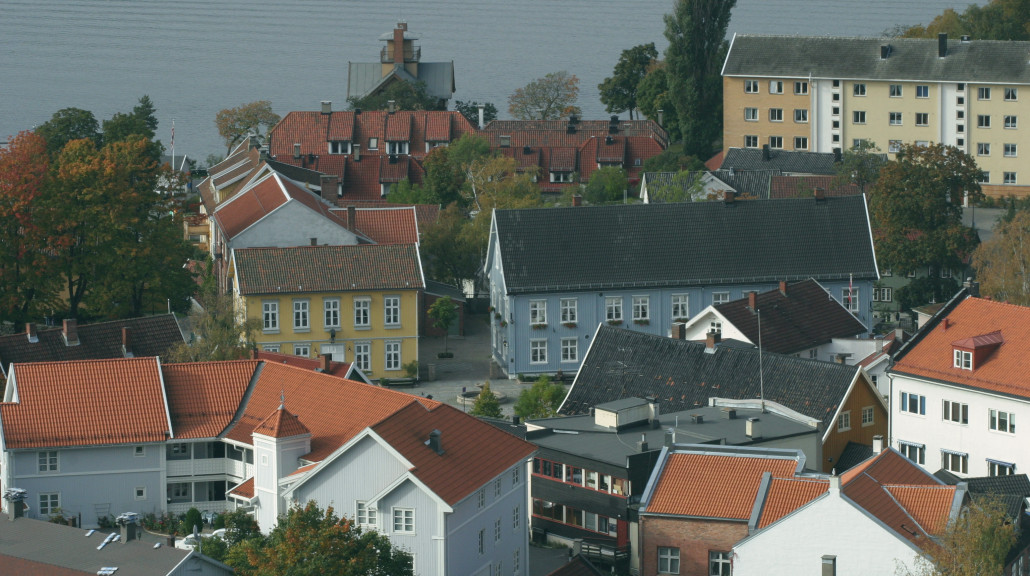 Drøbak sentrum.