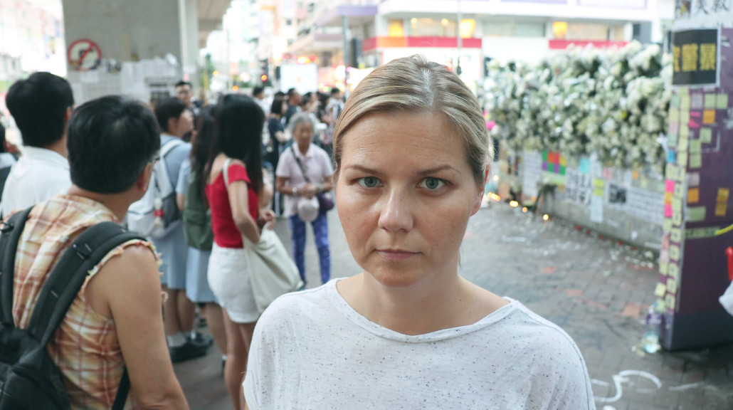 Guri Melby in Hong Kong