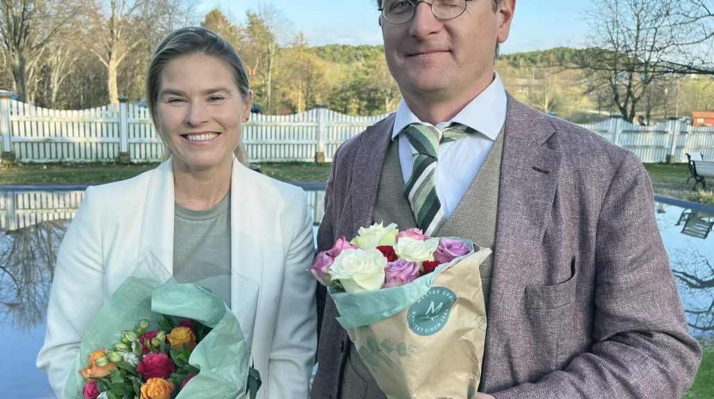 Lucie Katrine Eidem og Trond Åm.