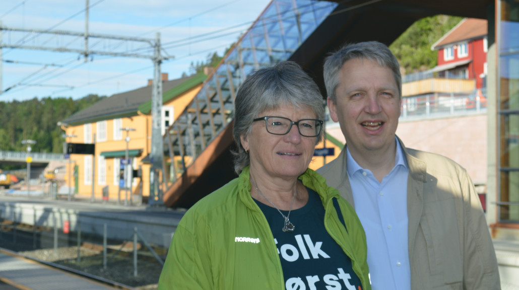 Asker Venstre jobber for raskere reisetid på Spikkestadbanen