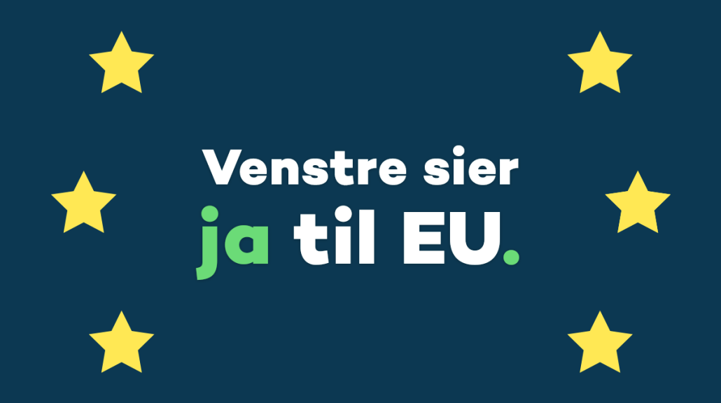 Venstre sier ja til EU