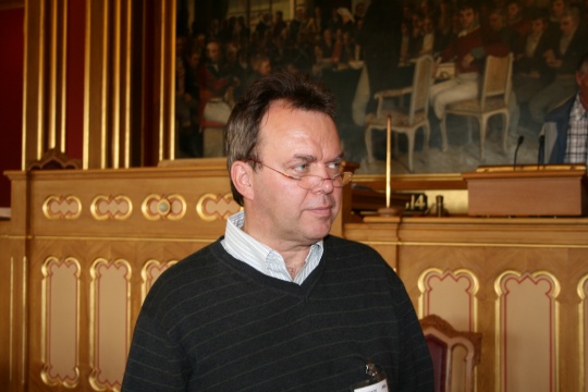 Bjørn Rudjord på Stortinget