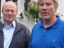Odd Einar Dørum og Aslak Heim Pedersen