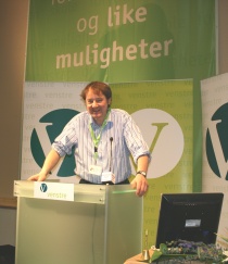 Geir Stave, landsmøte på Sundvollen 2008