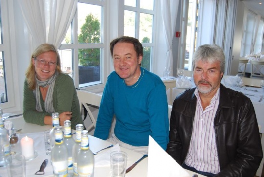  Eks-stortingskandidat Ulla Nordgarden, fylkesleder Geir Stave og fylkesvaraordfører Runolv Stegane lar seg ikke knekke av dårlige valgresultater.
