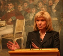  Venstres Borghild Tenden fremmer forslag til tiltak mot togkaoset.