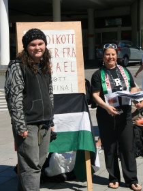 Boikott Israel-stand