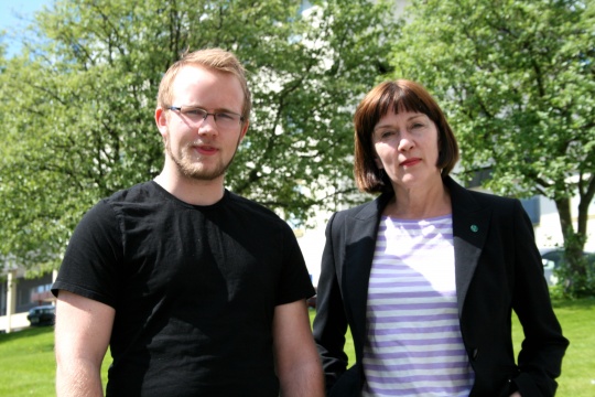 Steffen Falkevik og Kirsti Dale