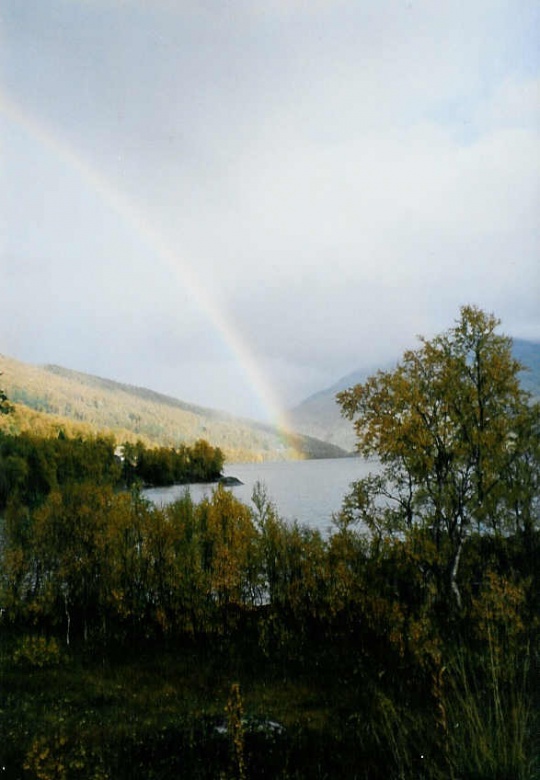 Regnbue i Troms