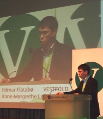 Hilmar Flatabø på Landsmøtet 2011