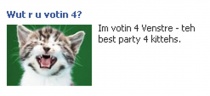  Akershus Venstre bruker Facebook-annonse med lolcat.