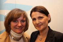  Bjørg Helene Jenssen og Franziska Wkia (t.v.)