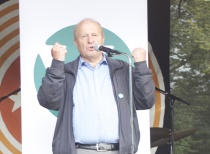 Odd Einar Dørum på Venstres valgkampåpning i Oslo 2011