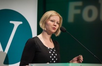 Guri Melby på Venstres landsmøte 2013.