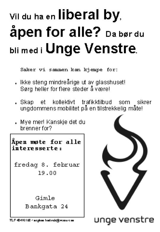 annonse UV møte i Bodø