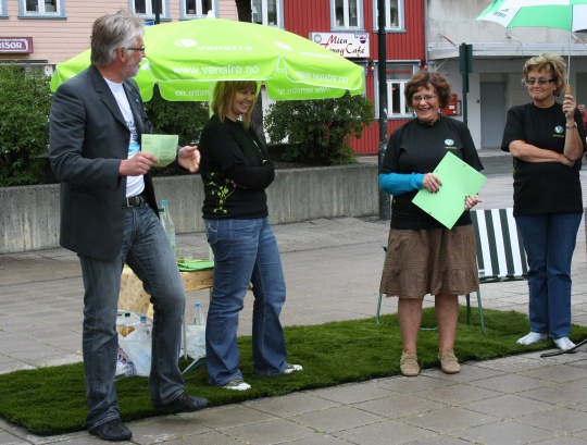  Fra Venstres valgkampåpning i Trondheim høsten 2007